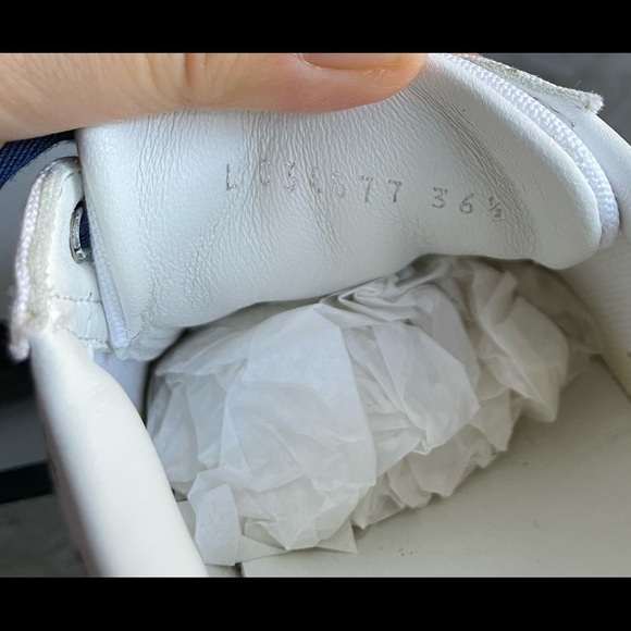 Chanel X Pharrell 19D White Graffiti CC Low Top Lace Up Flat Trainer Sneaker - Picture 4 of 5